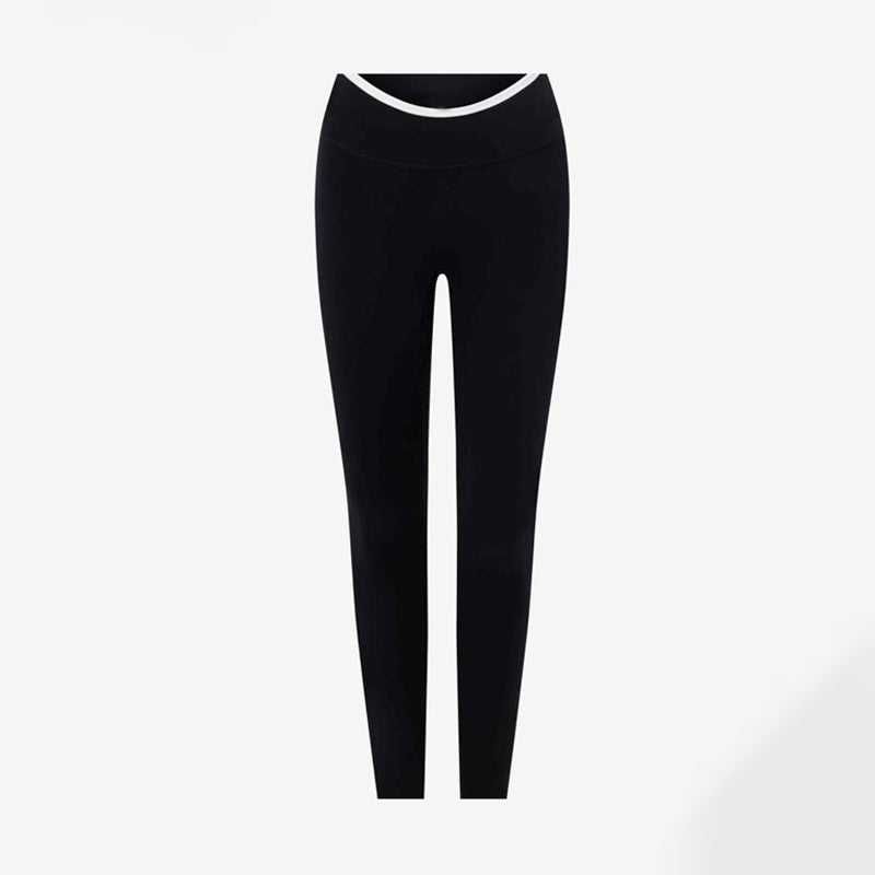 High-waisted quick-drying butt-lifting workout pants